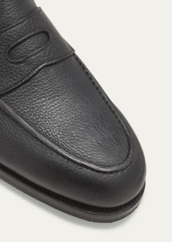 John LobbMen's Lopez Soft Grained Leather Penny Loafers