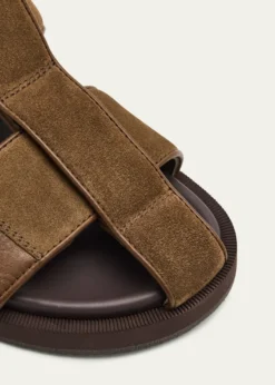 John LobbMen's Milford Suede Fisherman Sandals
