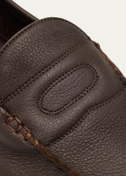 John LobbMen's Pace Grained Leather Penny Loafers
