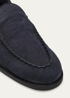 John LobbMen's Pace Nubuck Leather Penny Loafers