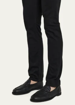 John LobbMen's Pace Suede Penny Loafers