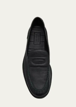 John LobbMen's Pace Suede Penny Loafers
