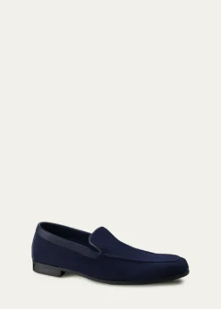 John LobbMen's Tyne Suede Loafers