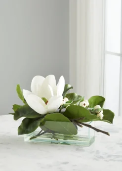 John-Richard CollectionFigs and Magnolia Faux-Floral Arrangement