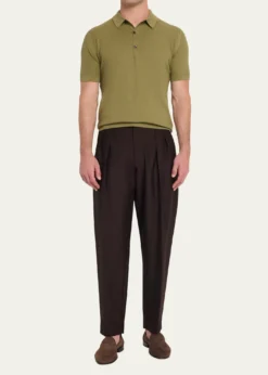 John SmedleyMen's Roth Cotton Polo Shirt