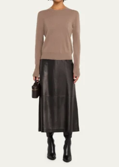 JosephCrewneck Lightweight Cashmere Sweater