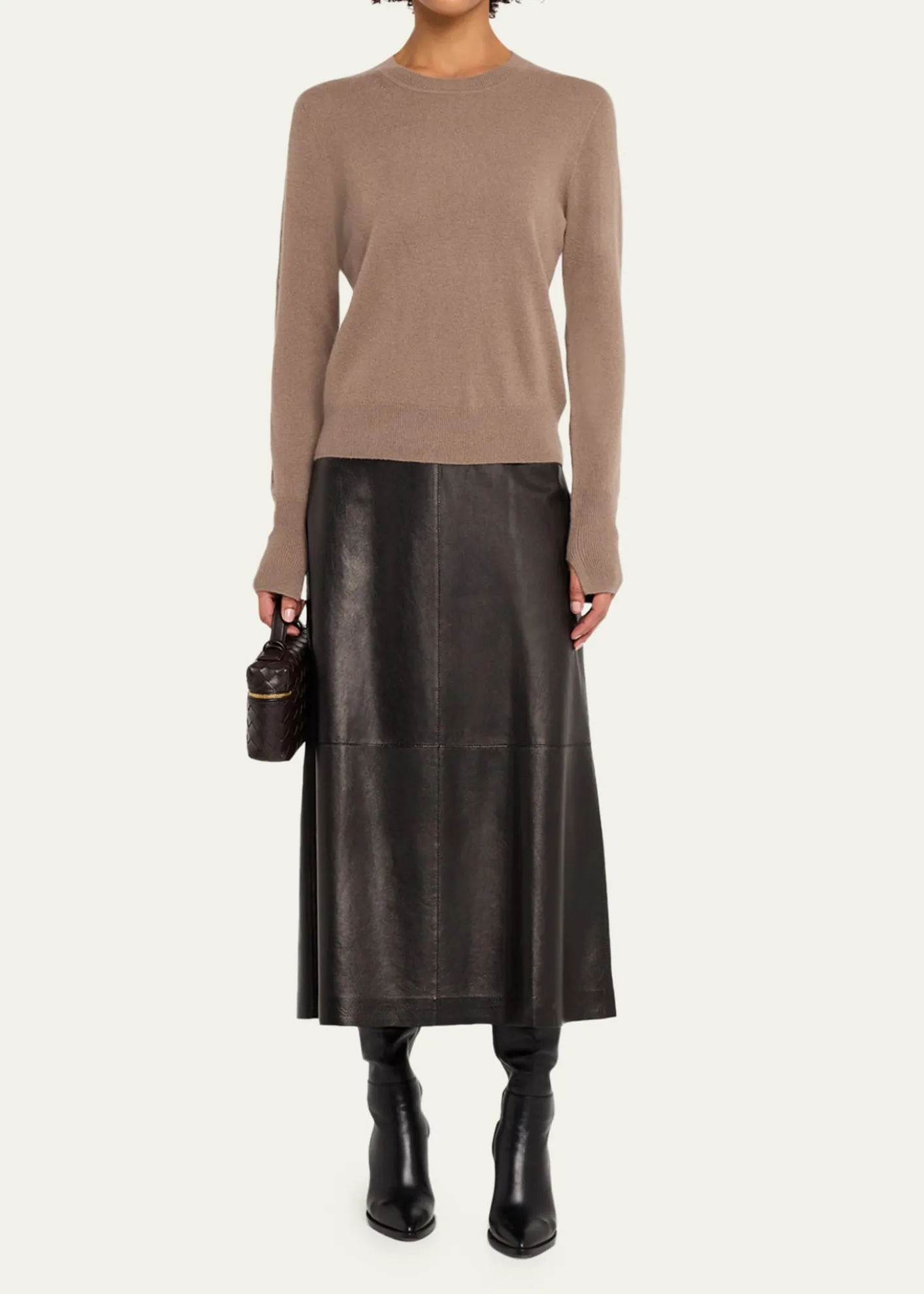 JosephCrewneck Lightweight Cashmere Sweater