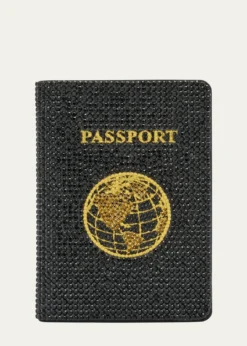 Judith Leiber CoutureAllover Crystal Passport Holder
