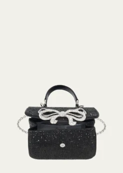 Judith Leiber CoutureBow Crystal Top-Handle Bag
