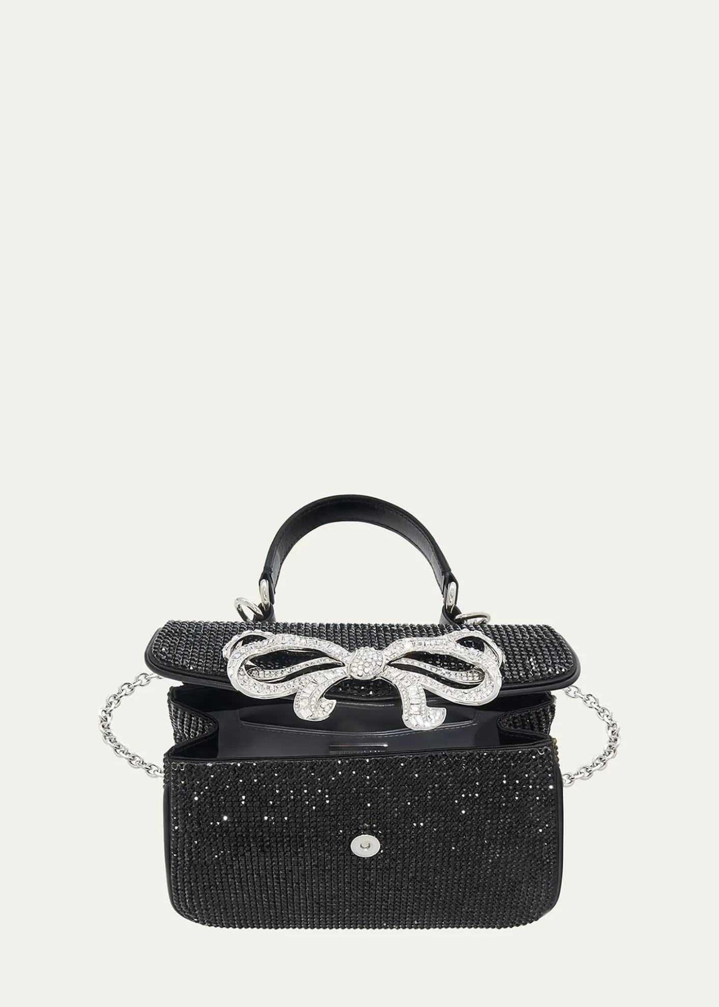 Judith Leiber CoutureBow Crystal Top-Handle Bag