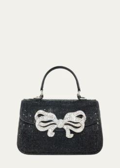 Judith Leiber CoutureBow Crystal Top-Handle Bag