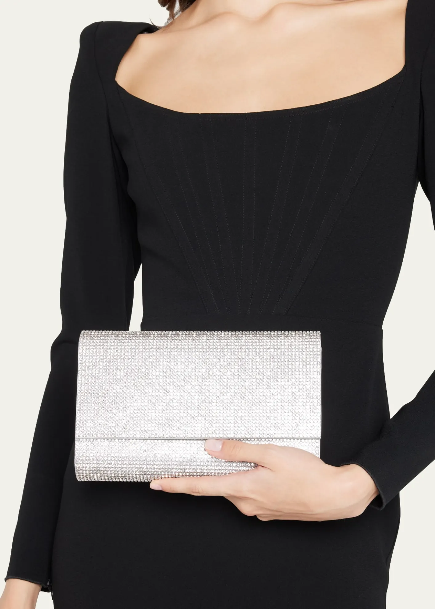 Judith Leiber CoutureFizzoni Full-Beaded Clutch Bag