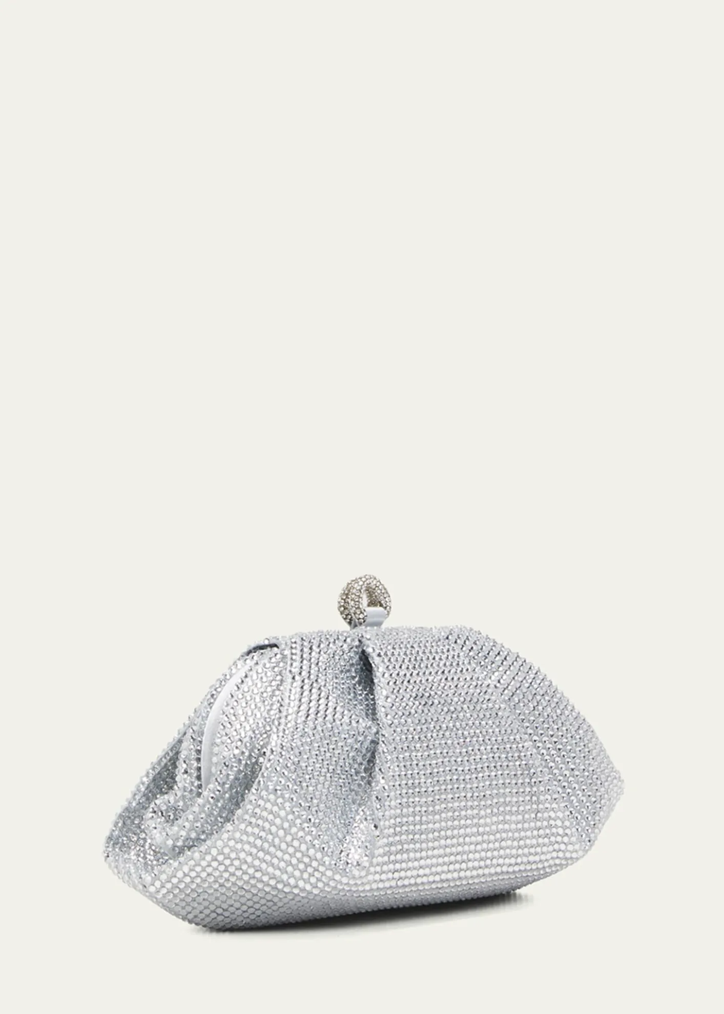 Judith Leiber CoutureGemma Pleated Crystal Clutch Bag