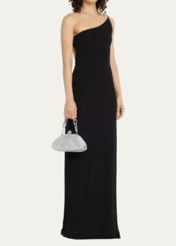 Judith Leiber CoutureGemma Pleated Crystal Clutch Bag