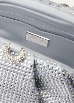Judith Leiber CoutureGemma Pleated Crystal Clutch Bag