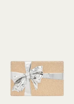 Judith Leiber CoutureGift Box Surprise Crystal Minaudiere