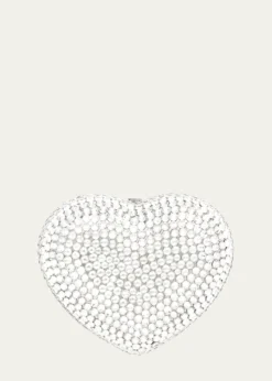 Judith Leiber CoutureHeart Crystal Pillbox