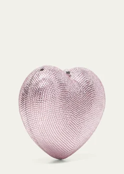Judith Leiber CoutureL'Amour Petit Coeur Crystal Minaudiere