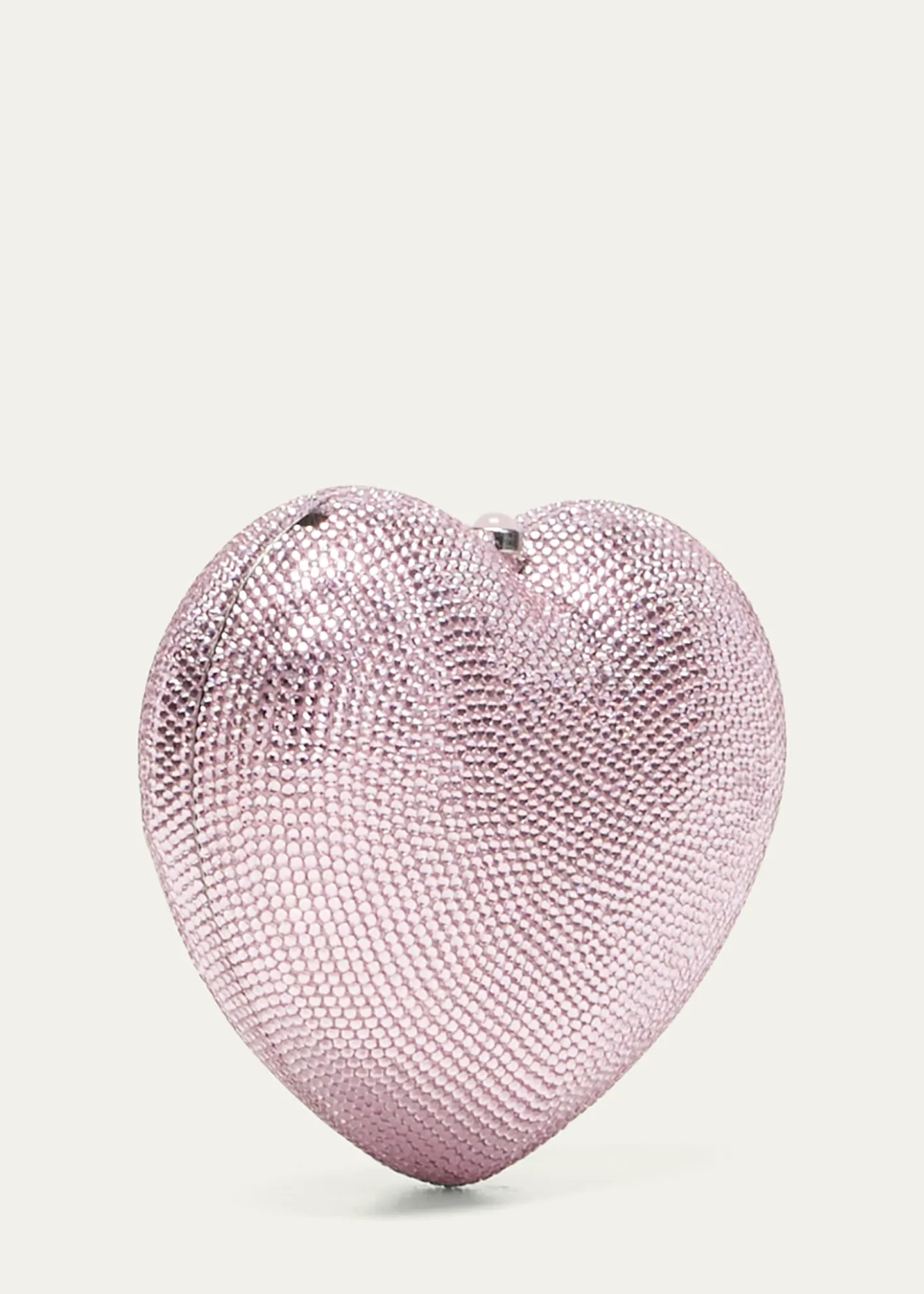 Judith Leiber CoutureL'Amour Petit Coeur Crystal Minaudiere