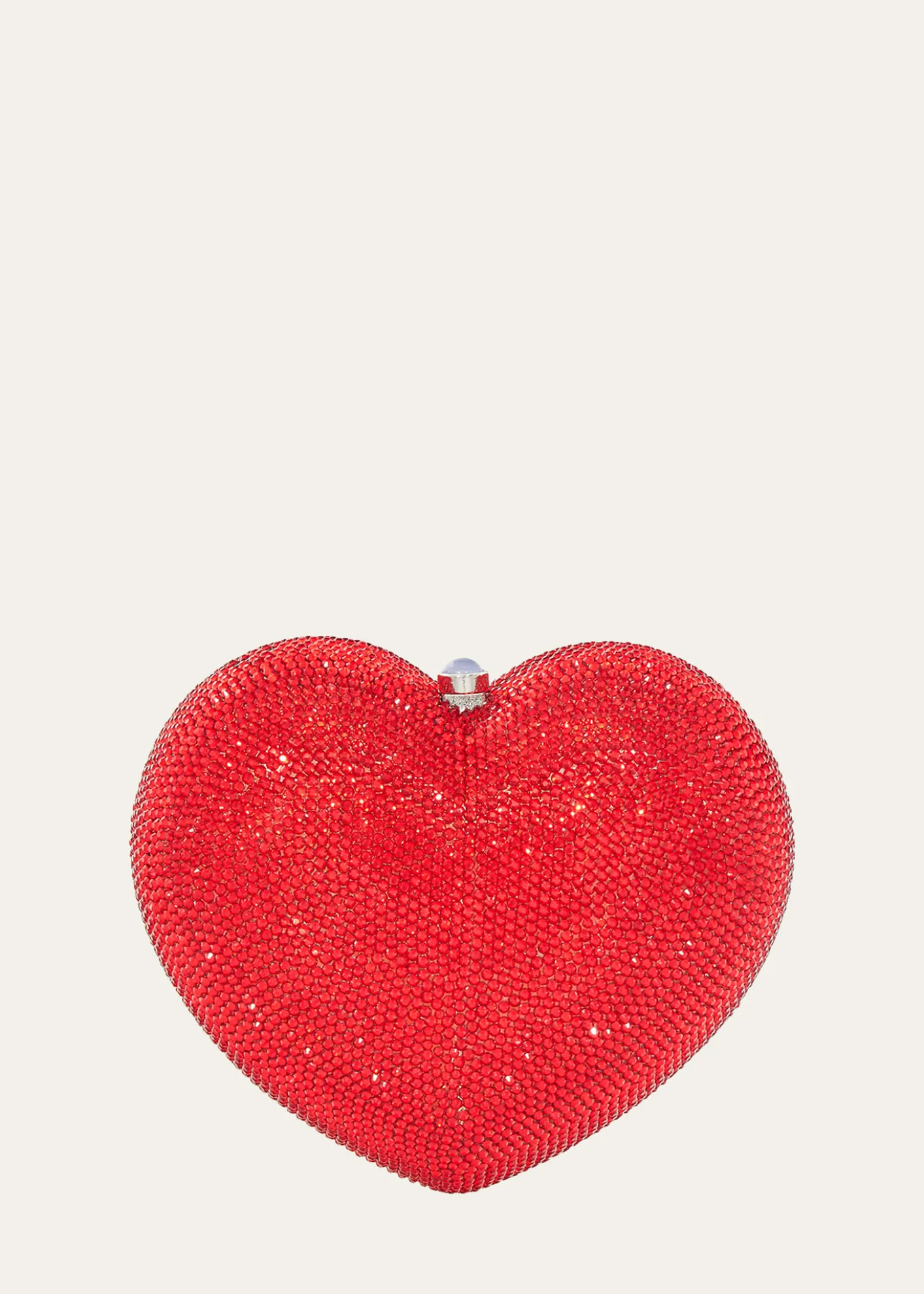 Judith Leiber CoutureL'Amour Petit Coeur Crystal Minaudiere