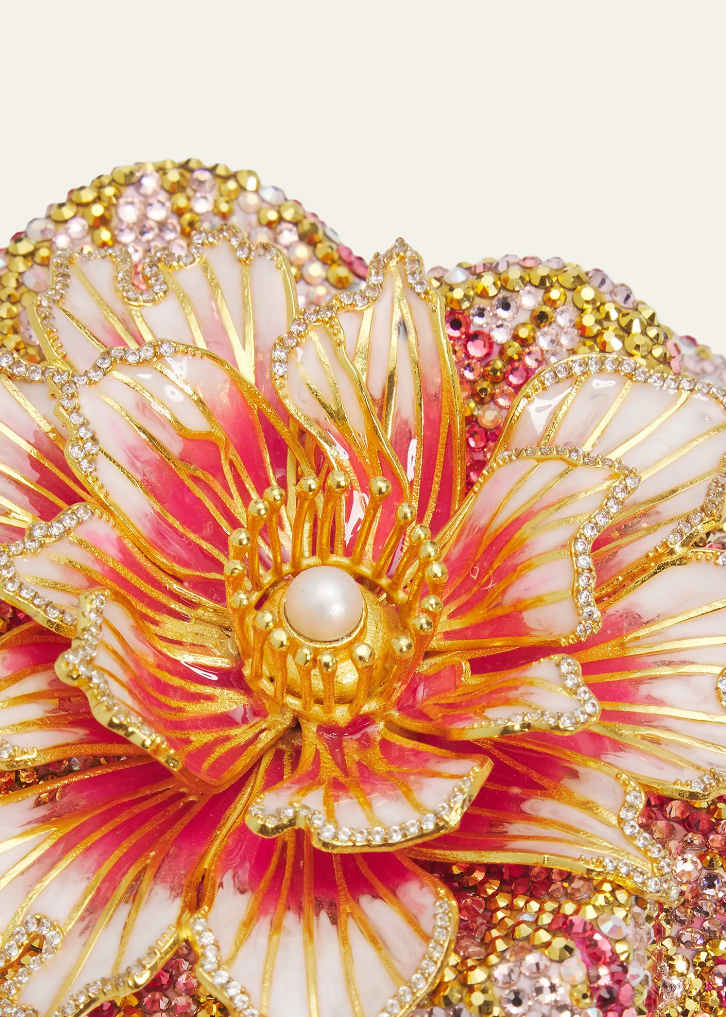 Judith Leiber CoutureMagnolia Crystal Clutch Bag