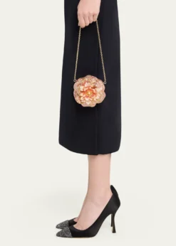 Judith Leiber CoutureMagnolia Crystal Clutch Bag