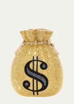 Judith Leiber CoutureMoney Bags Crystal Clutch Bag