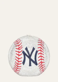 Judith Leiber CoutureNY Yankees Baseball Minaudiere