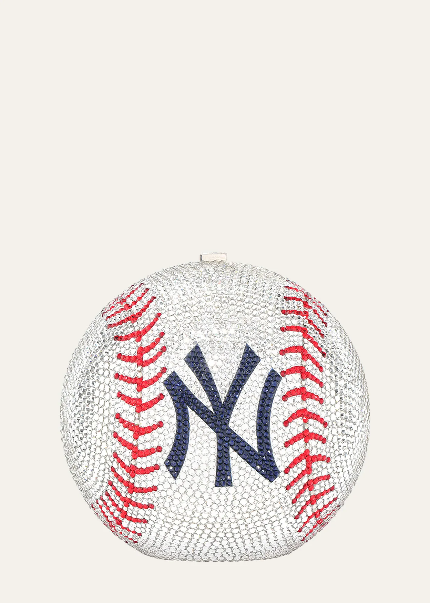Judith Leiber CoutureNY Yankees Baseball Minaudiere