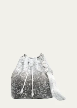 Judith Leiber CouturePiper Gradient Crystal Bucket Bag