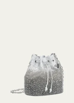 Judith Leiber CouturePiper Gradient Crystal Bucket Bag