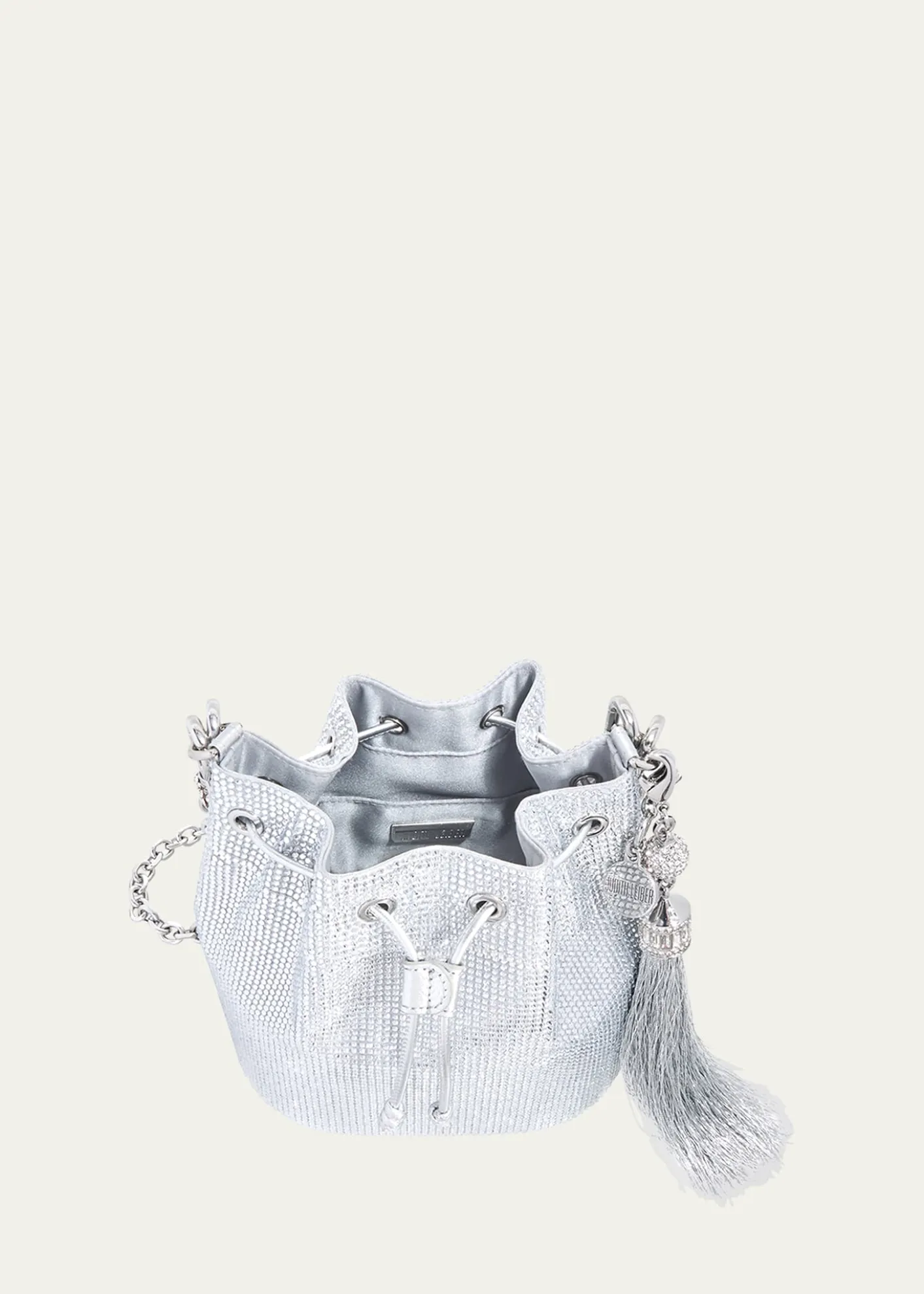 Judith Leiber CouturePiper Medium Crystal Bucket Bag