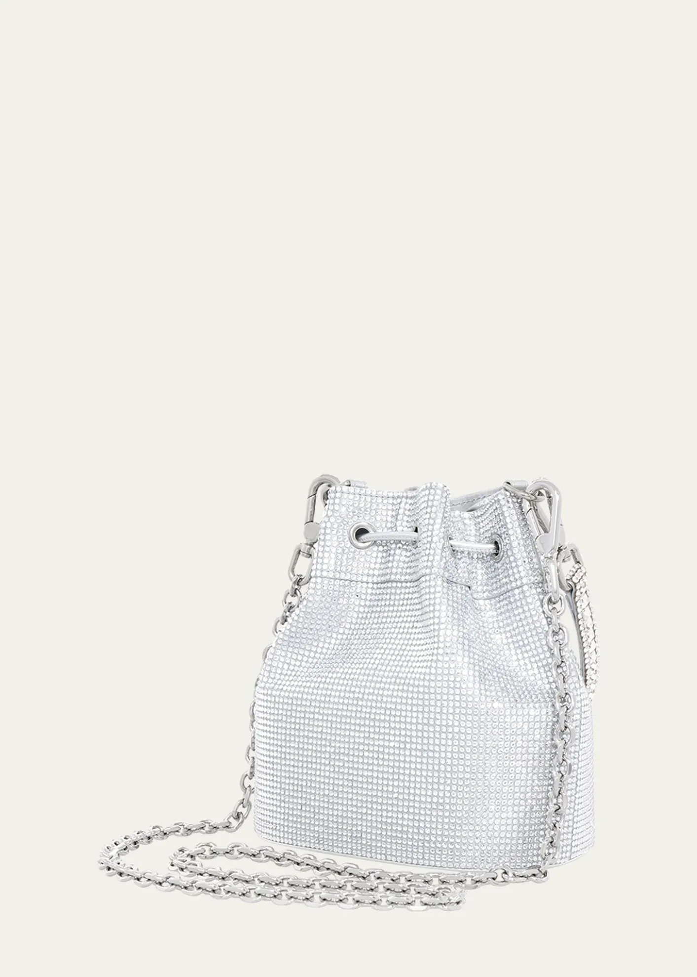 Judith Leiber CouturePiper Medium Crystal Bucket Bag
