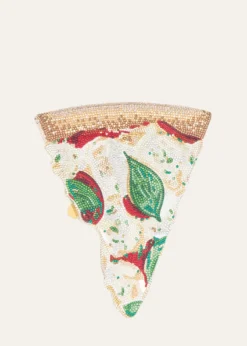 Judith Leiber CouturePizza Crystal Clutch