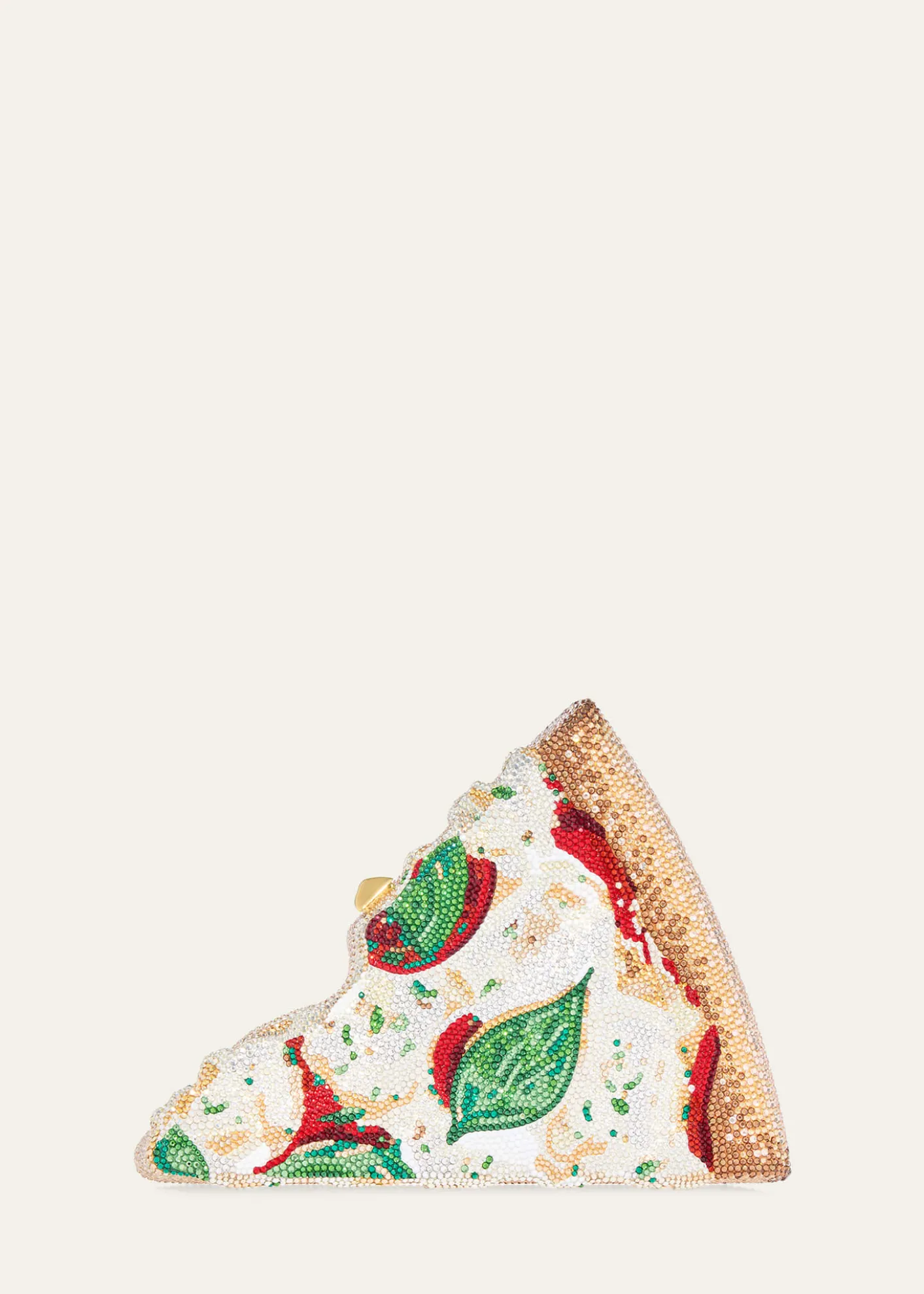 Judith Leiber CouturePizza Crystal Clutch
