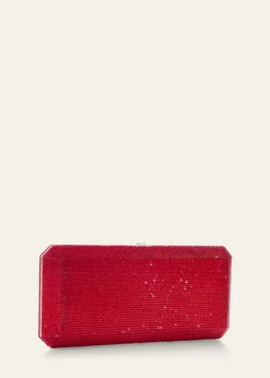 Judith Leiber CoutureSlim Rectangle Crystal Clutch Bag