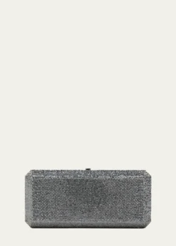 Judith Leiber CoutureSlim Rectangle Crystal Clutch Bag