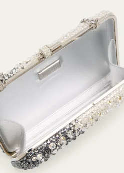 Judith Leiber CoutureSlim Slide Ombre Crystal Clutch Bag