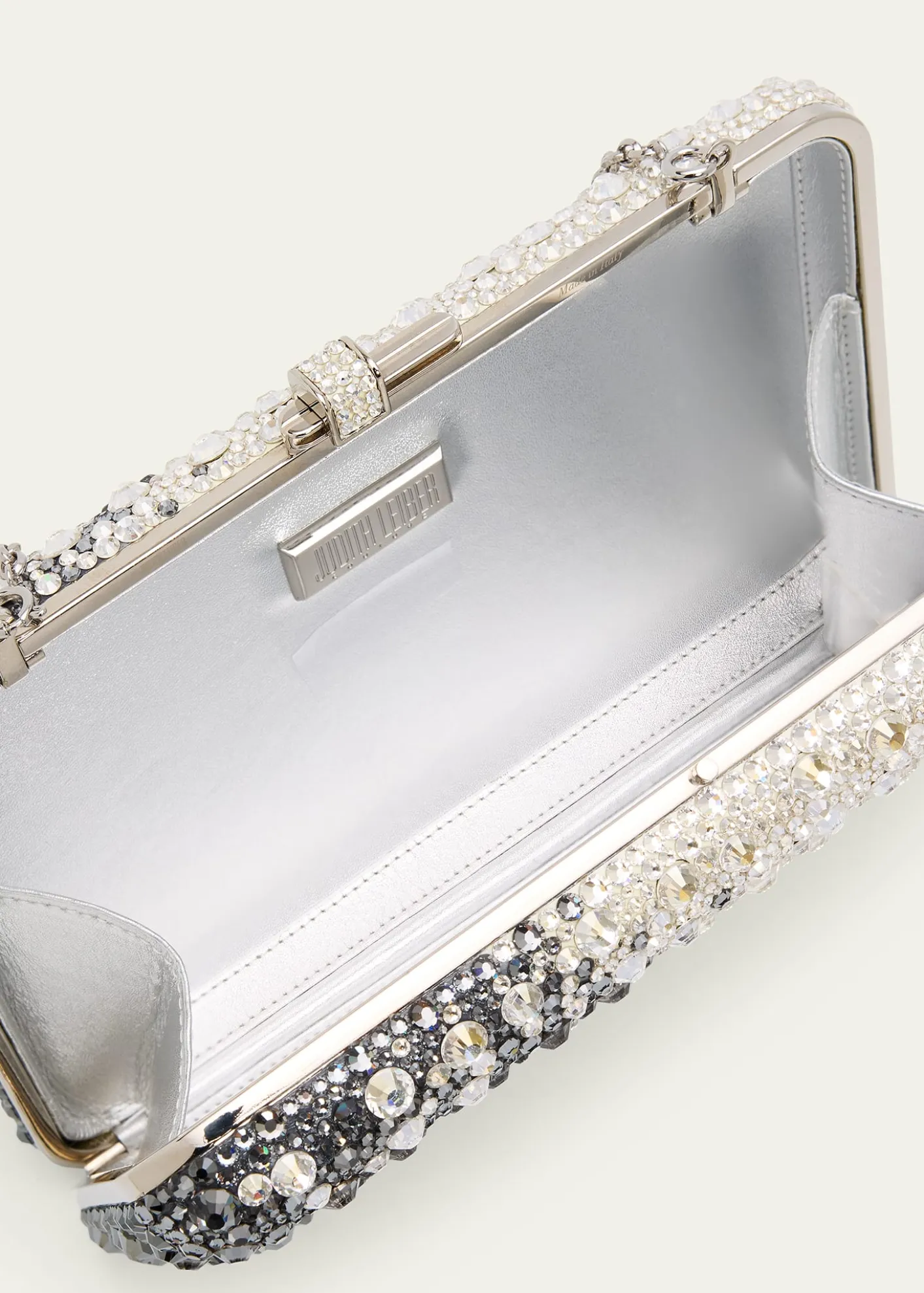 Judith Leiber CoutureSlim Slide Ombre Crystal Clutch Bag