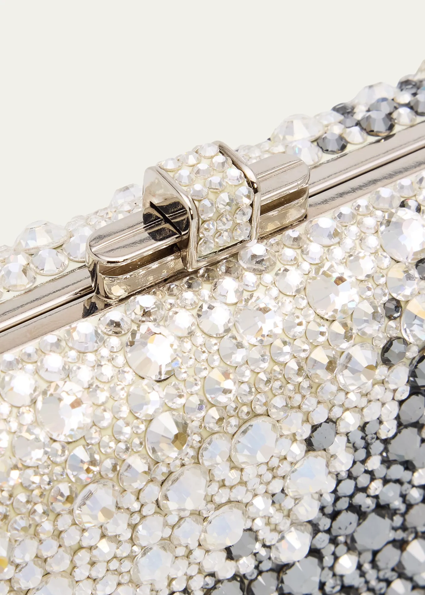 Judith Leiber CoutureSlim Slide Ombre Crystal Clutch Bag