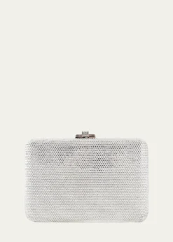 Judith Leiber CoutureSlim Slide Crystal Evening Clutch Bag