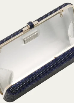 Judith Leiber CoutureSlim Slide Crystal Evening Clutch Bag