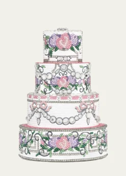 Judith Leiber CoutureTie The Knot Tiered Cake Clutch Bag