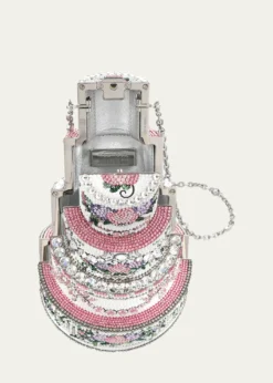 Judith Leiber CoutureTie The Knot Tiered Cake Clutch Bag