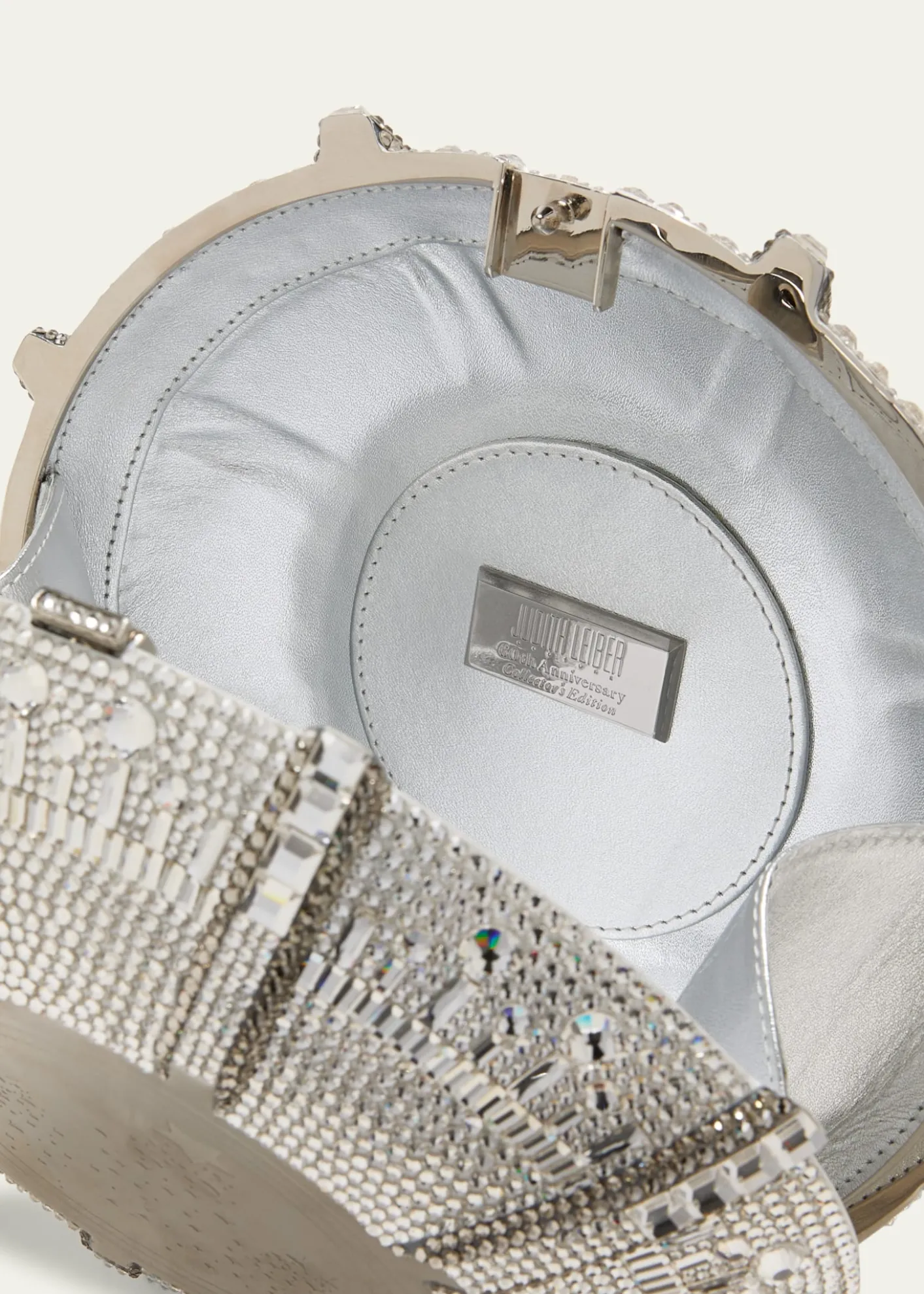 Judith Leiber CoutureUFO Orbiter Clutch Bag With Removable Wristlet Strap