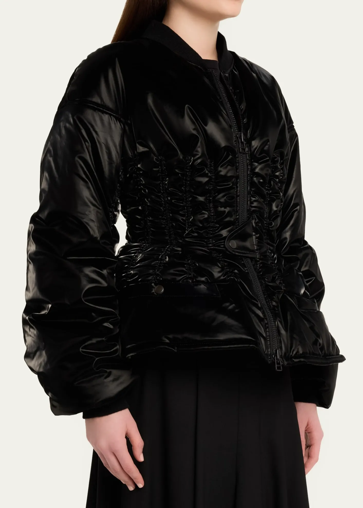 Junya WatanabeCinched Ruched Jacket