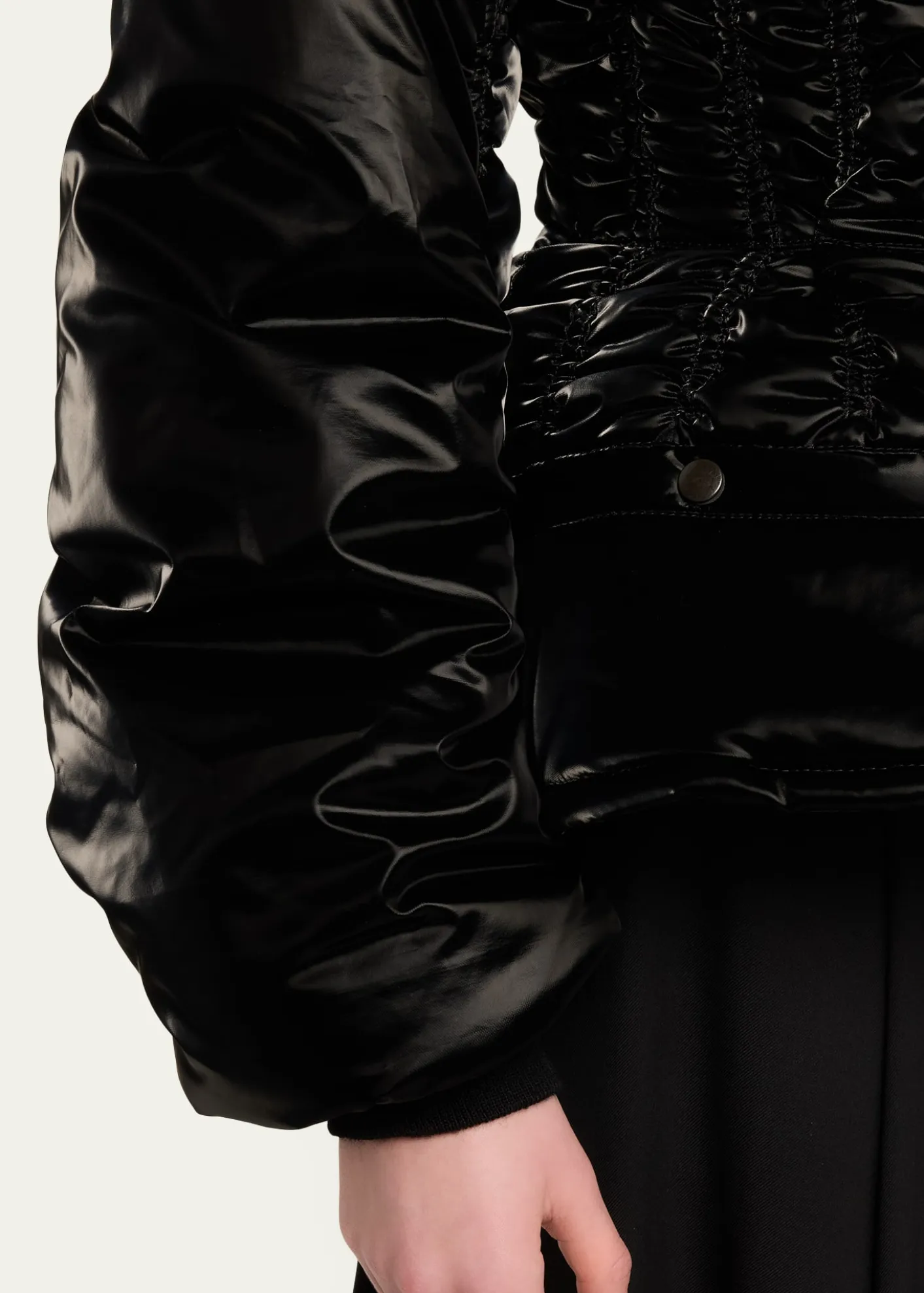 Junya WatanabeCinched Ruched Jacket