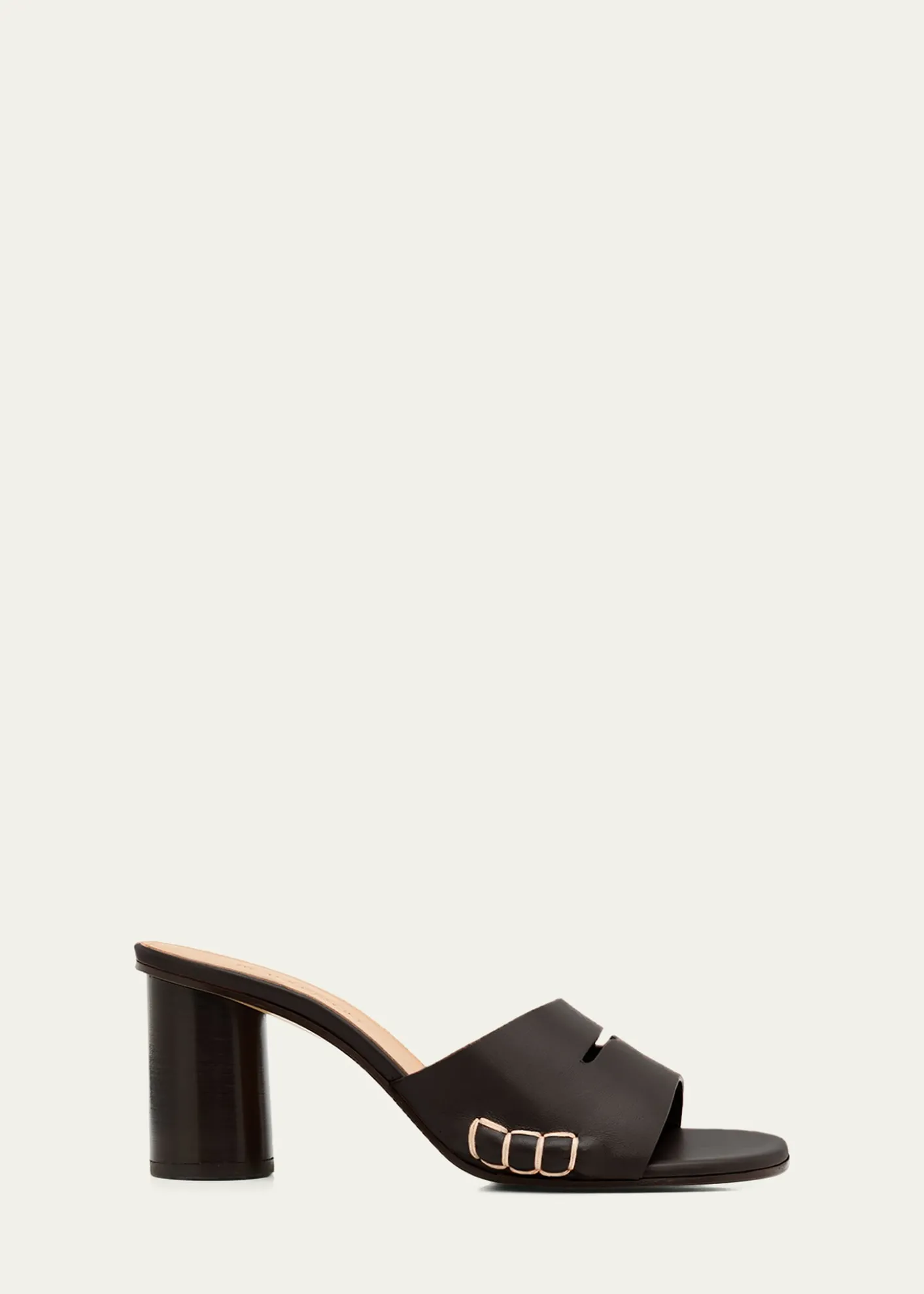 JW AndersonLeather Loafer-Inspired Mule Sandals