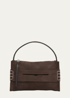 JW AndersonLoafer Suede Crossbody Bag