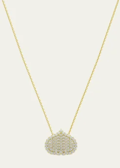 KAMALEye Adore Diamond Pave Pendant Necklace, 15mm